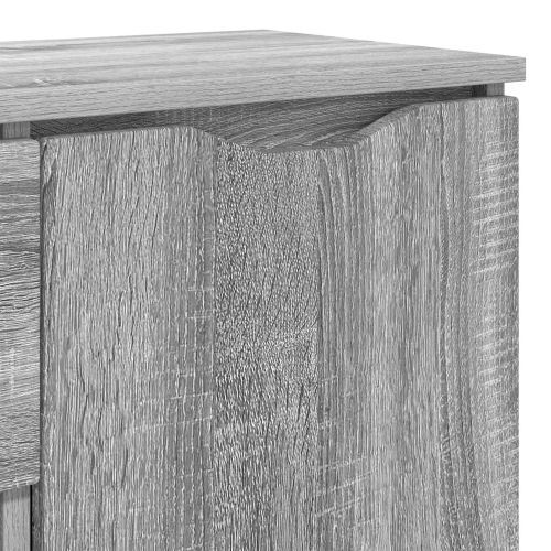 Служебен шкаф Сив Сонома 100 x 30 x 65,6 Инженерна дървесина