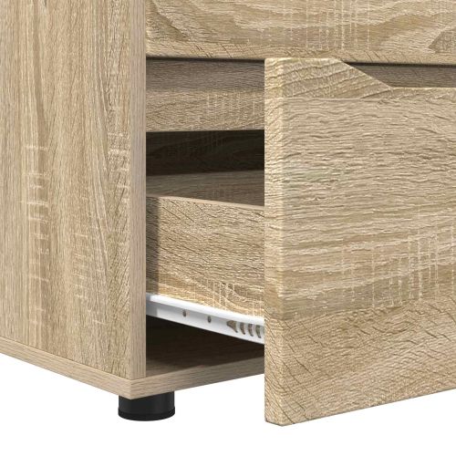 Шкаф за съхранение 60 x 48 x 57 см Инженерна дървесина