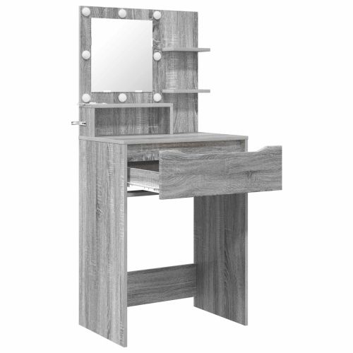 Тоалетки за спалня Сив Сонома 80 x 39,6 x 135 см