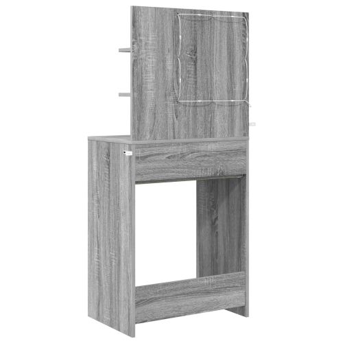 Тоалетки за спалня Сив Сонома 80 x 39,6 x 135 см
