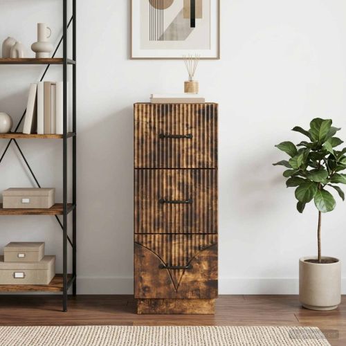 Чекмеджетен шкаф 33 x 34,5 x 87 см Инженерна дървесина