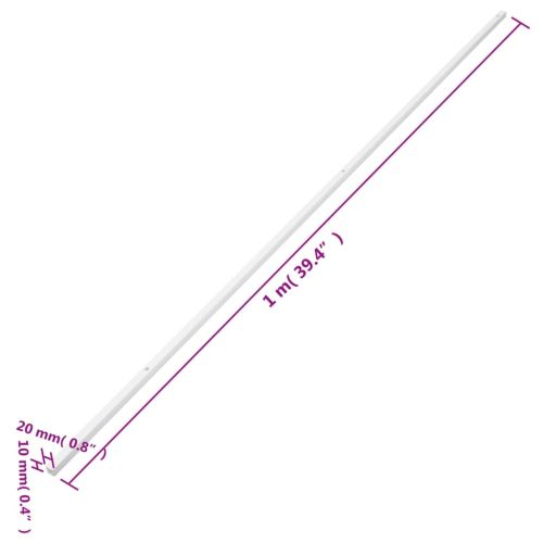 Кабелен канал 20x10 мм 10 м PVC
