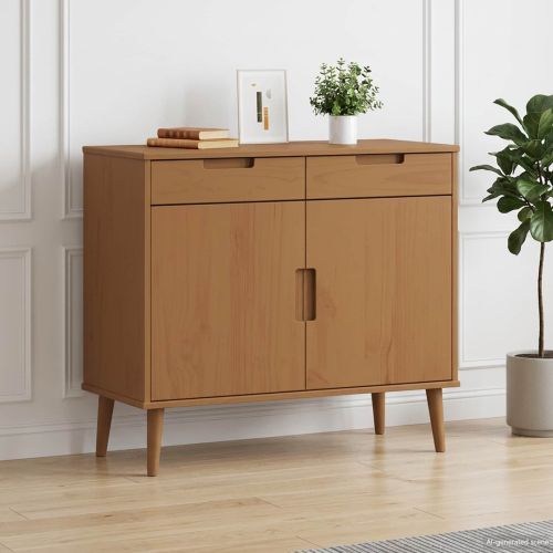 Служебен шкаф MOLDE Карамел 90 x 40 x 80 см