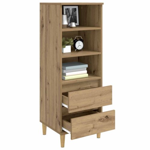 Висок шкаф Дъб артизан 40 x 36 x 110 см Инженерна дървесина