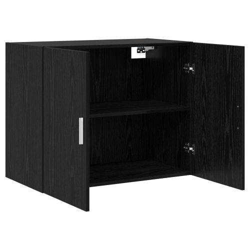Стенен шкаф Черен дъб 80 x 42,5 x 64 см Инженерна дървесина