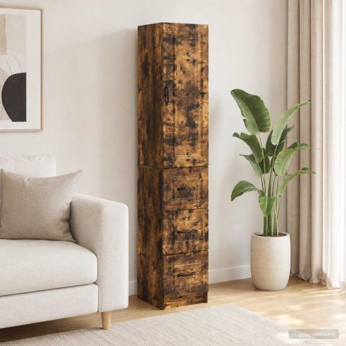 Комплект шкафове 2 бр. 33 x 34,5 x 87 см Инженерна дървесина
