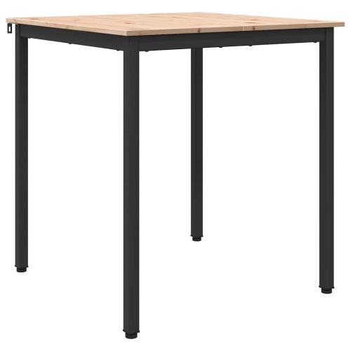Трапезна маса Естествен 70 x 70 x 75 cm Солидно борово дърво