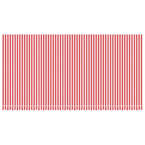 Резервен плат за тента, червен и бял, 580x295 см, полиестер