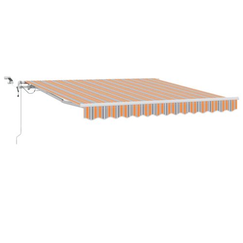 Прибираща се тента Многоцветен 350 x 250 cm Полиестер