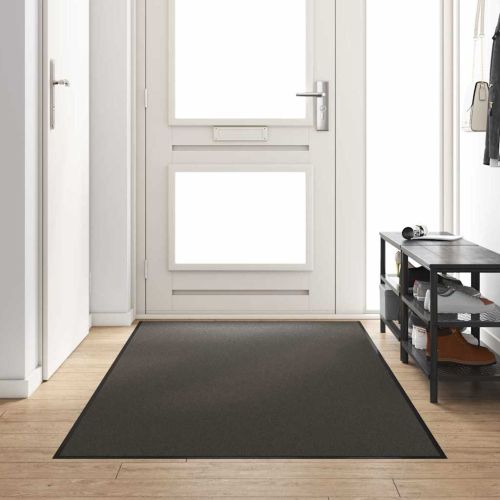 Мат за врата Антрацит и черен 120 x 250 cm 100% Полиамид