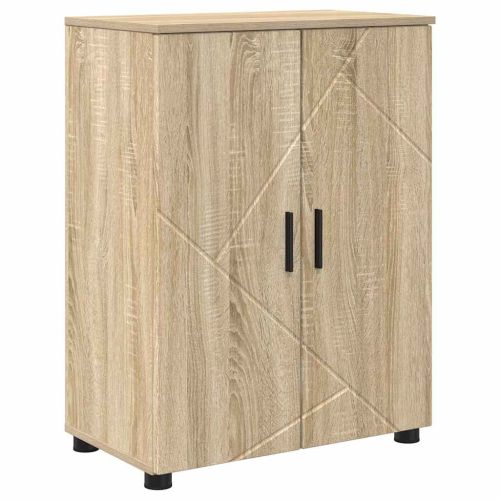 Шкаф за баня Сонома дъб 60 x 35 x 80 см