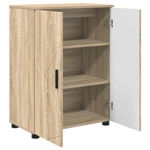 Шкаф за баня Сонома дъб 60 x 35 x 80 см