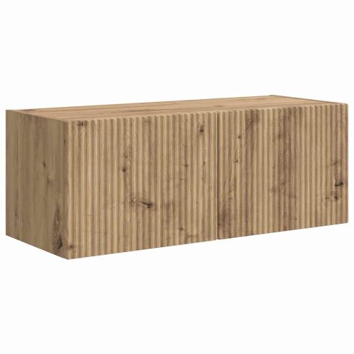 TV стенен шкаф 78,5 x 31 x 29,5 см Дъб Артизан