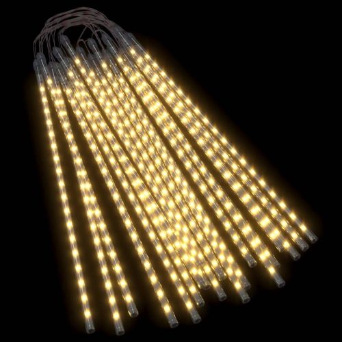 Светещи метеори 20 бр 50 см топло бяло 720 LED закрито/открито