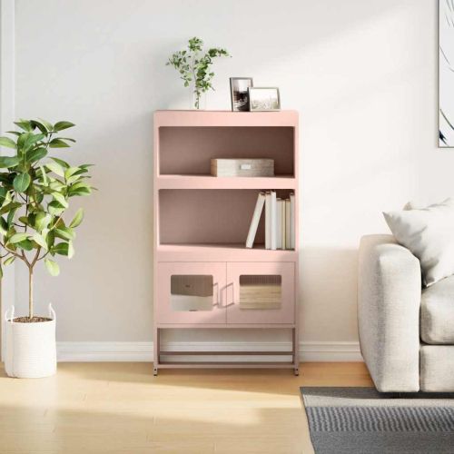 Висока дъска Pink 68x39x123 cm Стомана