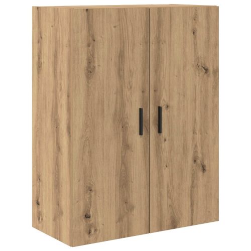 Висок шкаф 2 бр. Дъб 69,5 x 34 x 180 см Инженерна дървесина