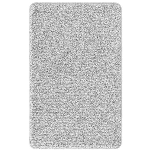 Килимче за баня с антихлъзгаща повърхност Сив 60 x 90 cm ПП
