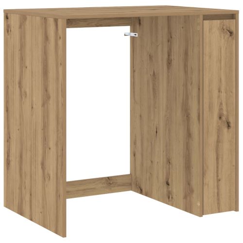 Шкаф за пералня с врата Дъб 87 x 60 x 89 см Инженерна дървесина