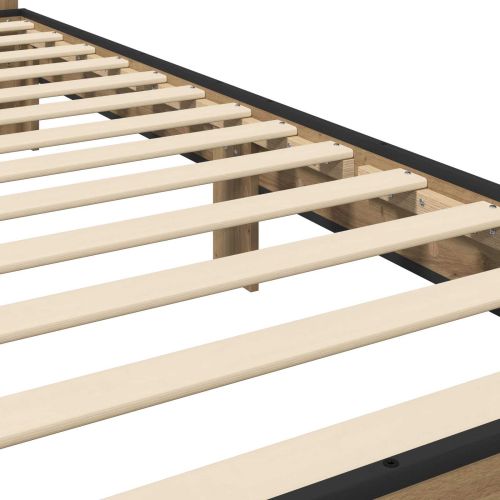 Леглова рамка с табла Дъб артизан 80 x 200 cm