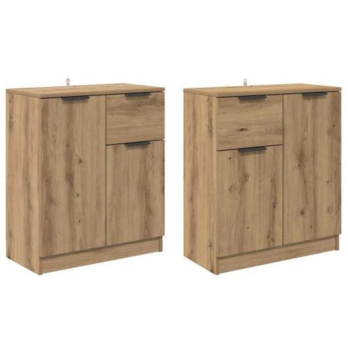 Скейдбордове 2 бр. Дъб 60 x 30 x 70 см Инженерна дървесина