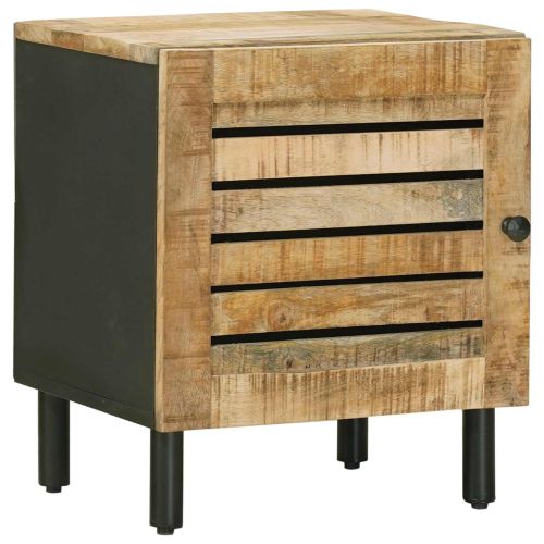 Нощно шкафче Натурално 40 x 33 x 46 см Солидно мангово дърво