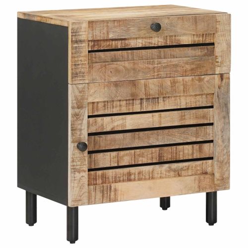 Нощно шкафче Натурално 50 x 33 x 60 см Солидно мангово дърво