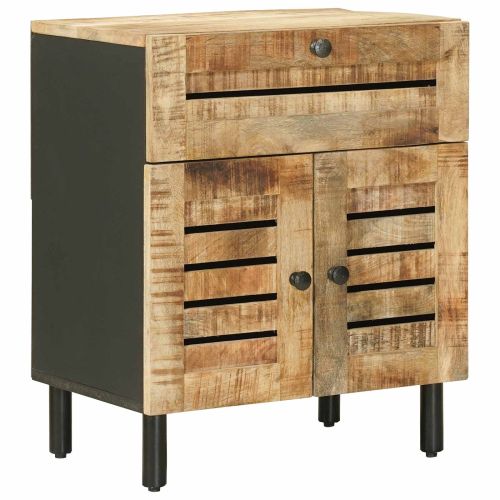 Нощно шкафче Натурално 50 x 33 x 60 см Солидно мангово дърво