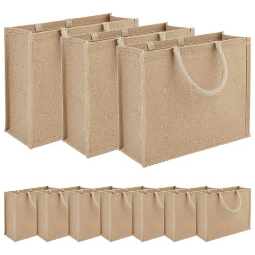 Чанти от юта 10 Натурално 42 x 33 x 19 см 100% Юта Тоса