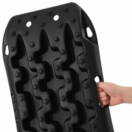 Платформа за сцепление 2 бр. Черно 57,5x30,5x5,5 см