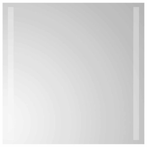 LED огледало за баня Прозрачен 50 x 50 cm закалено стъкло