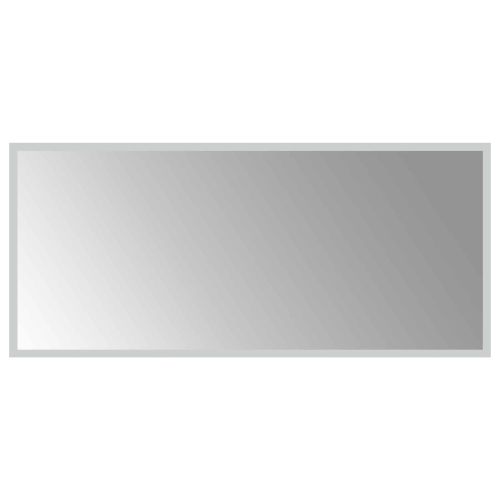 LED огледало за баня Прозрачен 90 x 40 cm закалено стъкло