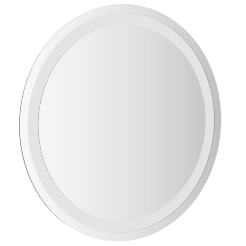 LED огледало за баня Прозрачен Ø 50 cm закалено стъкло