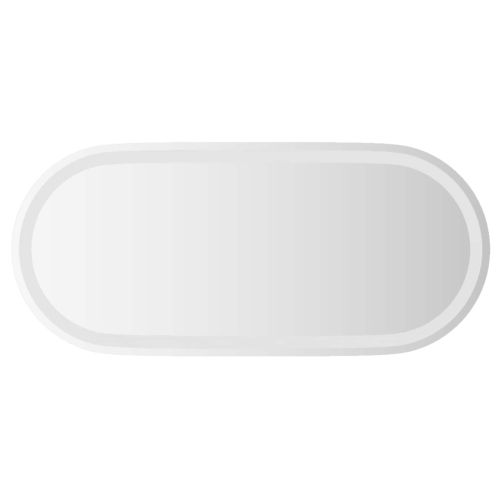 LED огледало за баня Прозрачен 80 x 35 cm закалено стъкло