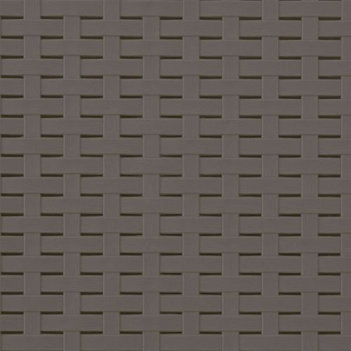 Кресло за 1 с възглавница, изглеждащо от ратан ПП Светлосиво