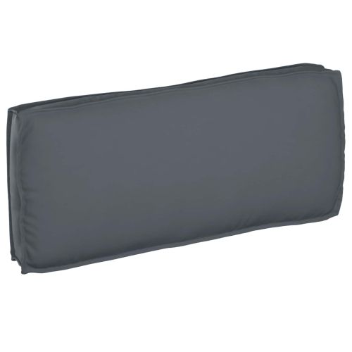 Възглавница Антрацит 120 x 50 x 12 см Оксфордска тъкан