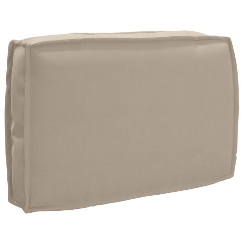 Възглавница Таупе 60 x 40 x 12 cm Оксфордска тъкан