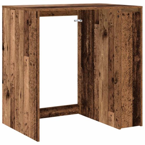 Шкаф за пералня Старо дърво 87 x 60 x 89 см Инженерна дървесина