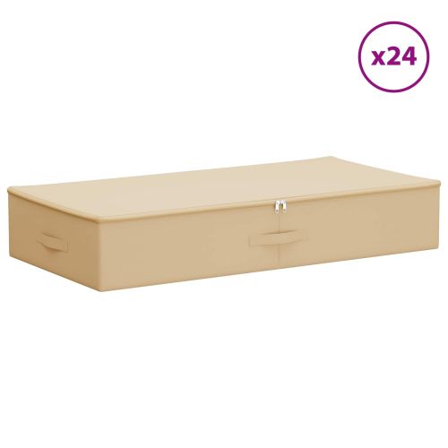 Кутия за съхранение 24 бр. Нетъкан текстил 90 x 48 x 15 см