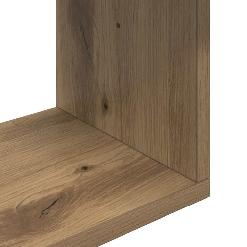 Стенен рафт Дъб артизан 60 x 11 x 60 см Инженерна дървесина