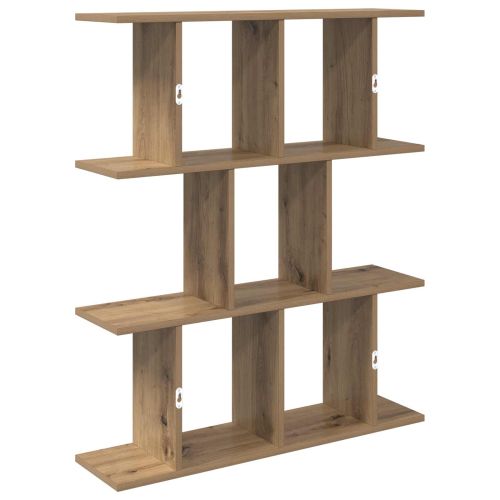 Стенен рафт Дъб артизан 102 x 20 x 96 см Инженерна дървесина
