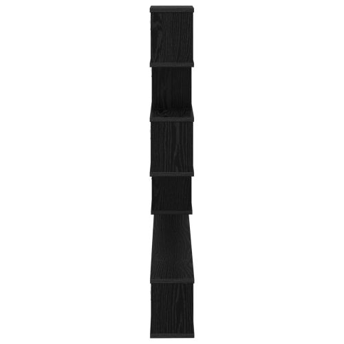 Стенно монтирано телевизионно рафтче Черен дъб 180 x 15 x 94 см