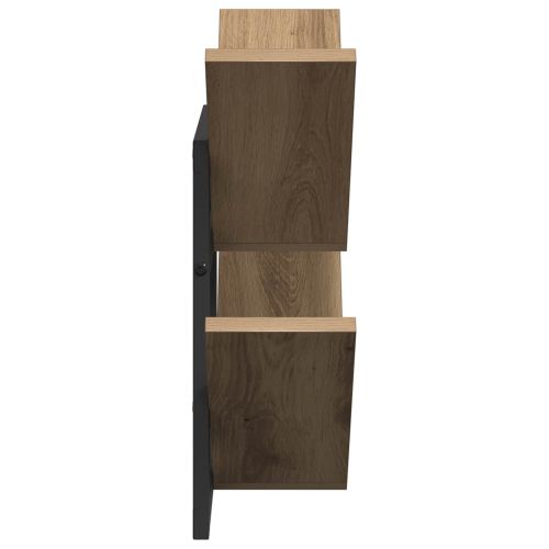 Плаваща стена 2 бр. Дъб артизан 43 x 15 x 47 см