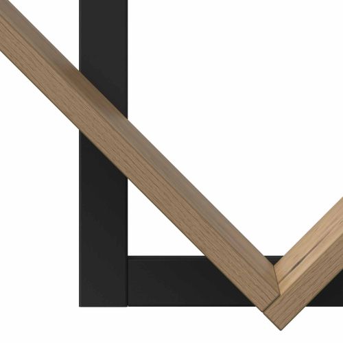 Плаваща стена 2 бр. Дъб артизан 43 x 15 x 47 см