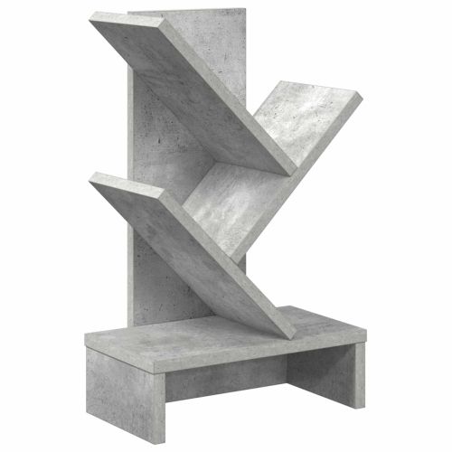 Дървена библиотека 3-тирe 30 x 18 x 48 см Инженерна дървесина