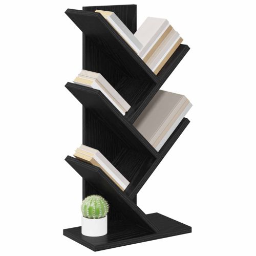 Библиотека за книги с форма на дърво, 4 нива 30 x 18 x 60 см