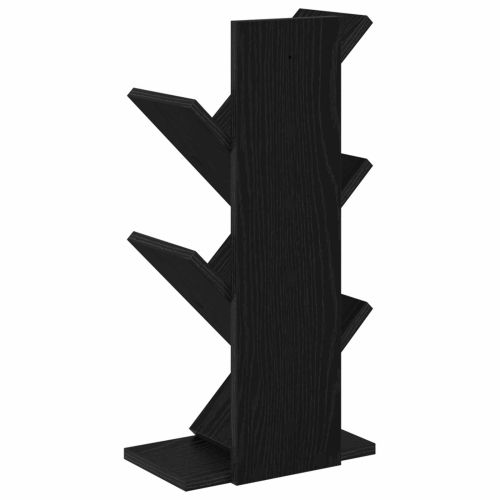 Библиотека за книги с форма на дърво, 4 нива 30 x 18 x 60 см