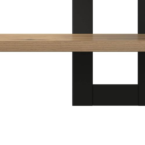 Плаващи рафтове Дъб артизан 40 x 15 x 40 см Инженерна дървесина