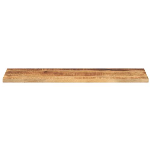 Плот за маса 120x40x2,5см правоъгълен масивно дърво грубо манго