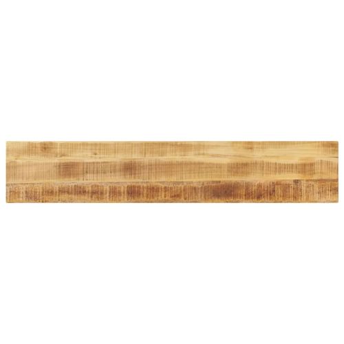 Плот за маса 160x40x2,5см правоъгълен масивно дърво грубо манго