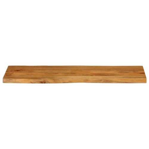 Плот за маса, 120x40x2,5 см, жив ръб, масивно дърво манго